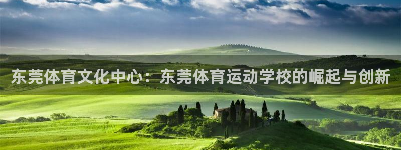 MK体育官方正版app代理:东莞体育文化中心:东莞体育运动学